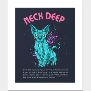 neck deep Posters and Art